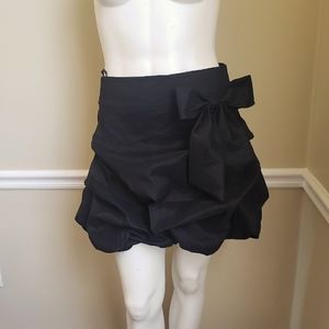 Black Bubble Skirt | Size L |